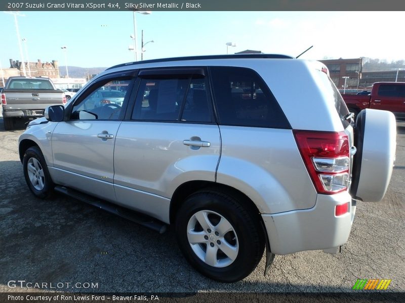 Silky Silver Metallic / Black 2007 Suzuki Grand Vitara XSport 4x4