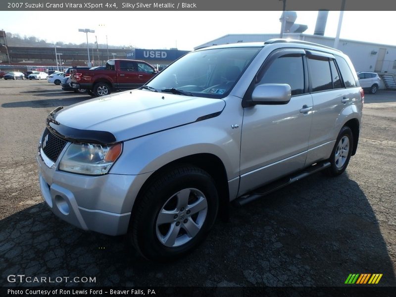 Silky Silver Metallic / Black 2007 Suzuki Grand Vitara XSport 4x4