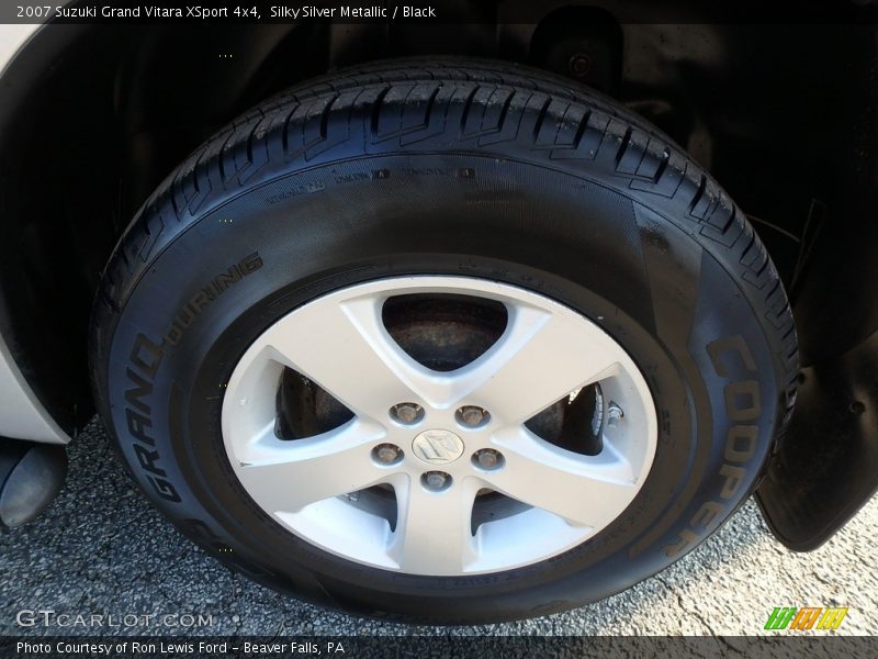 Silky Silver Metallic / Black 2007 Suzuki Grand Vitara XSport 4x4
