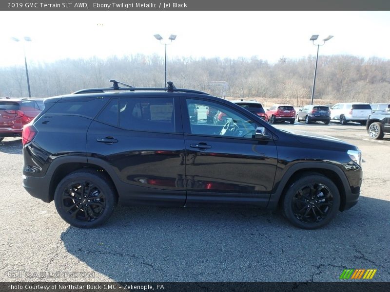 Ebony Twilight Metallic / Jet Black 2019 GMC Terrain SLT AWD