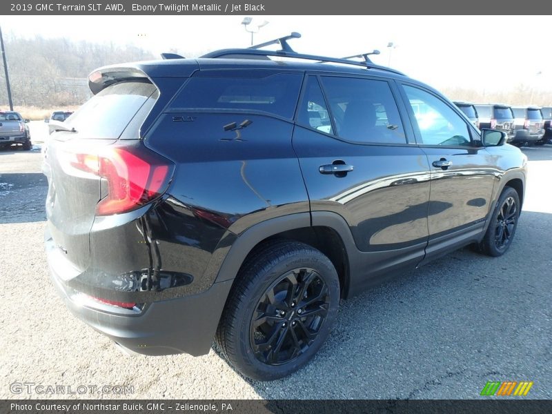 Ebony Twilight Metallic / Jet Black 2019 GMC Terrain SLT AWD