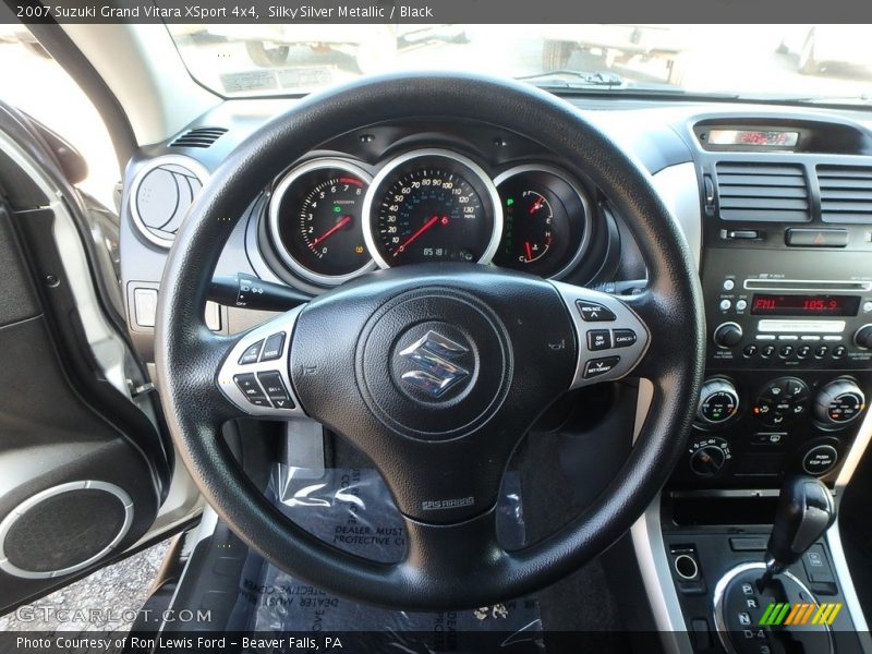 Silky Silver Metallic / Black 2007 Suzuki Grand Vitara XSport 4x4