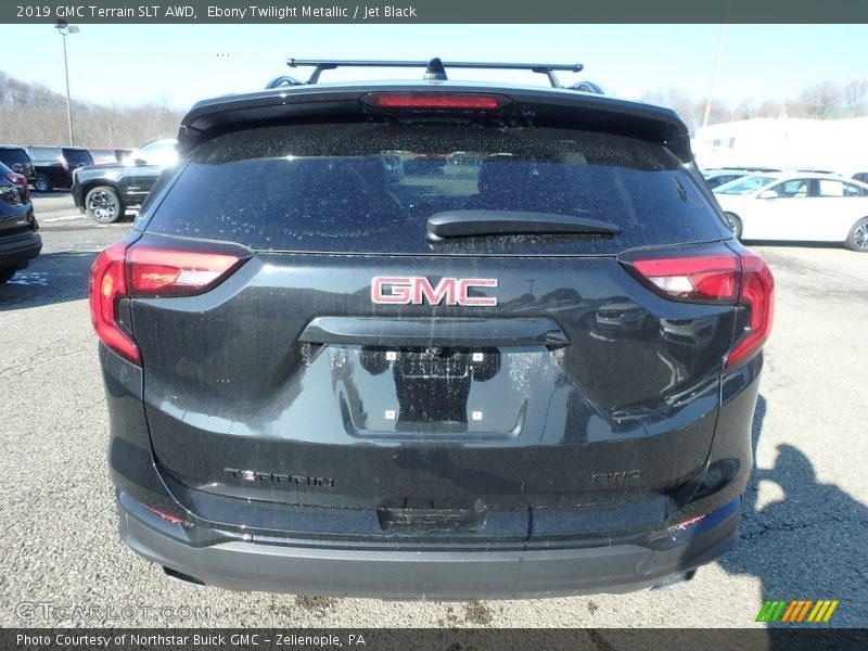 Ebony Twilight Metallic / Jet Black 2019 GMC Terrain SLT AWD