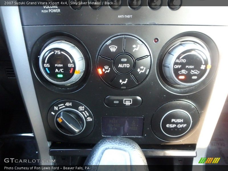 Silky Silver Metallic / Black 2007 Suzuki Grand Vitara XSport 4x4