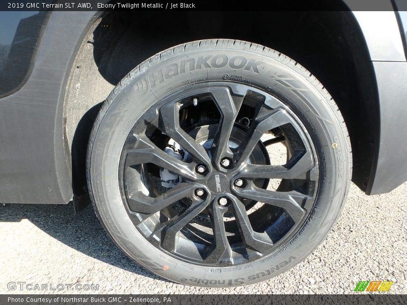Ebony Twilight Metallic / Jet Black 2019 GMC Terrain SLT AWD