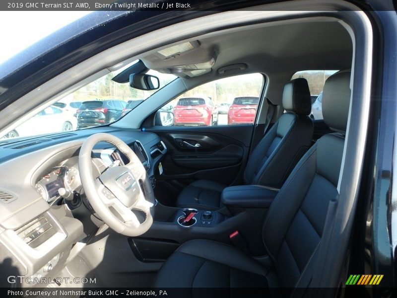Ebony Twilight Metallic / Jet Black 2019 GMC Terrain SLT AWD