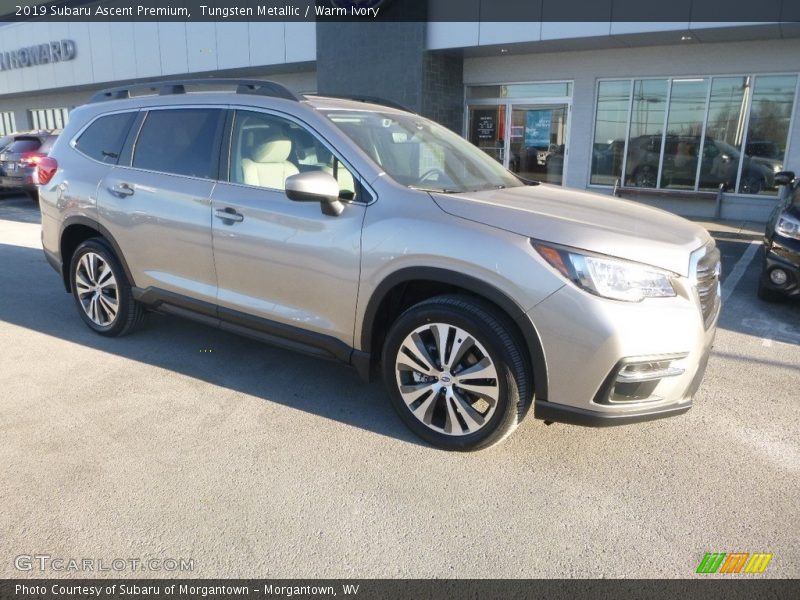 Tungsten Metallic / Warm Ivory 2019 Subaru Ascent Premium