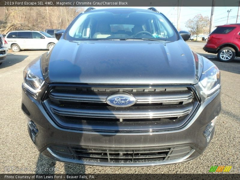 Magnetic / Chromite Gray/Charcoal Black 2019 Ford Escape SEL 4WD