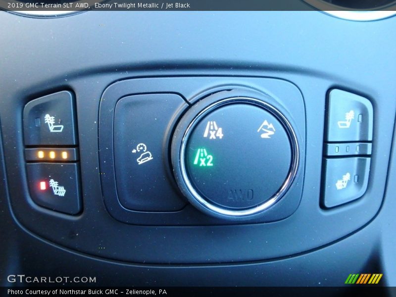 Ebony Twilight Metallic / Jet Black 2019 GMC Terrain SLT AWD