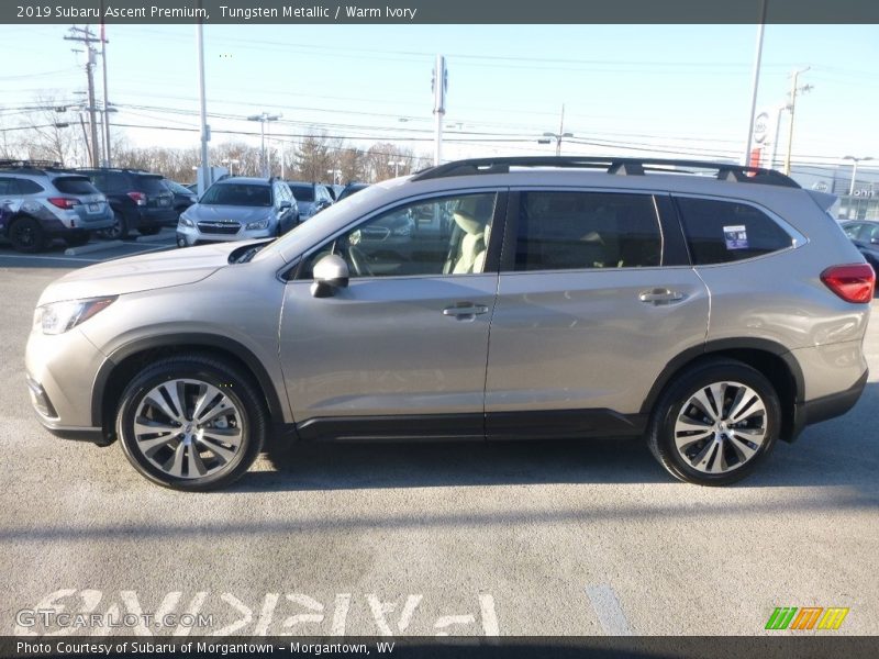Tungsten Metallic / Warm Ivory 2019 Subaru Ascent Premium