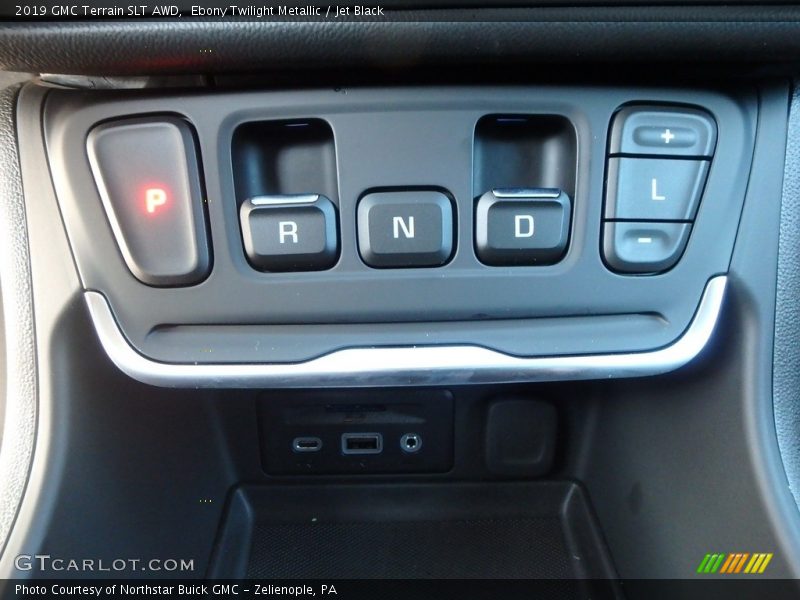 Ebony Twilight Metallic / Jet Black 2019 GMC Terrain SLT AWD