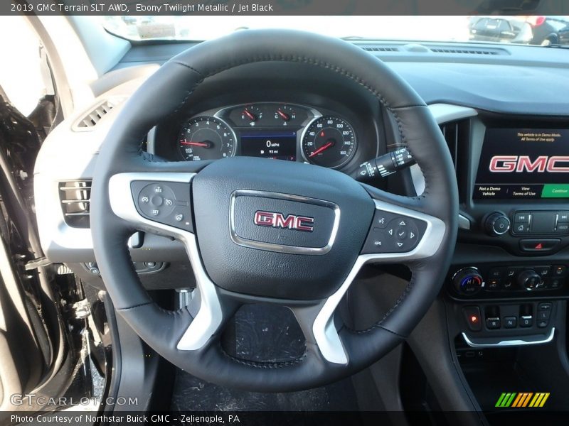Ebony Twilight Metallic / Jet Black 2019 GMC Terrain SLT AWD