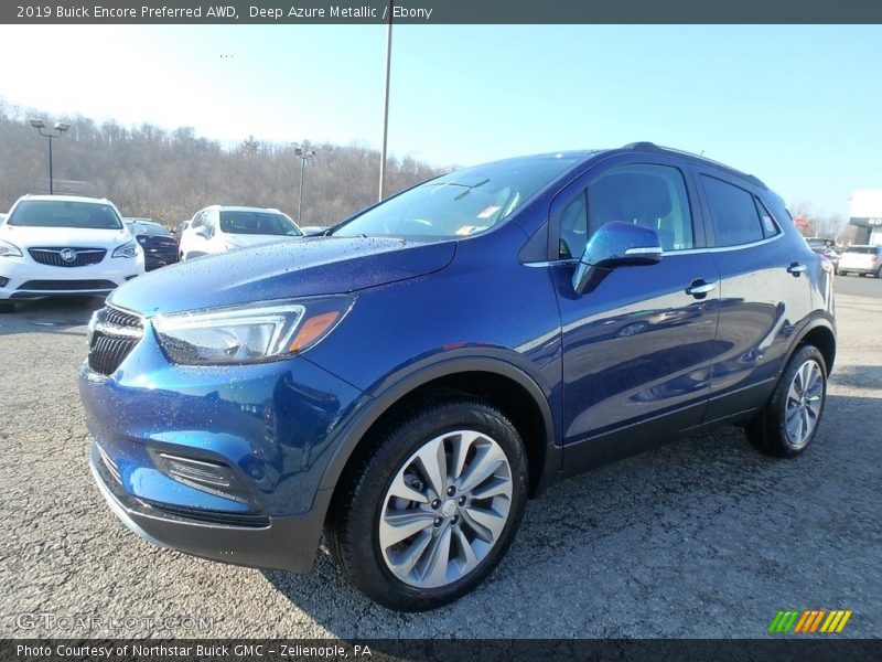 Deep Azure Metallic / Ebony 2019 Buick Encore Preferred AWD