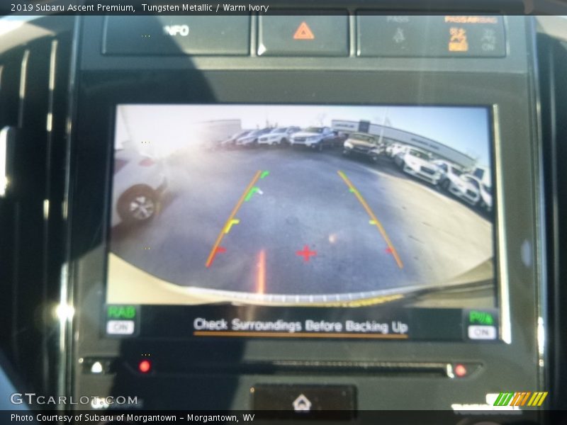 Tungsten Metallic / Warm Ivory 2019 Subaru Ascent Premium