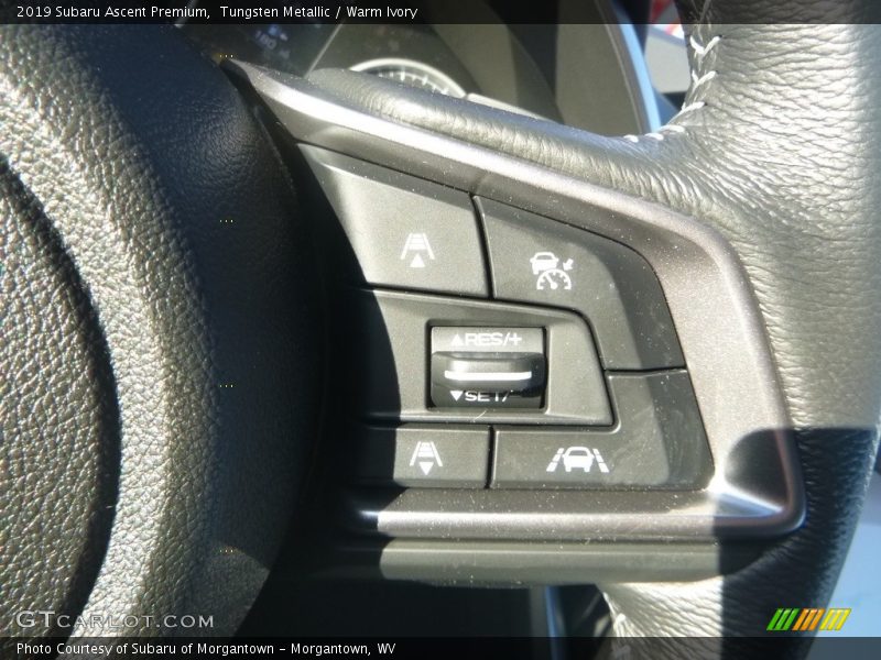 Tungsten Metallic / Warm Ivory 2019 Subaru Ascent Premium