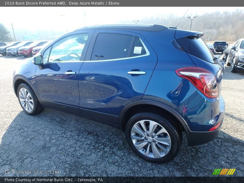 Deep Azure Metallic / Ebony 2019 Buick Encore Preferred AWD