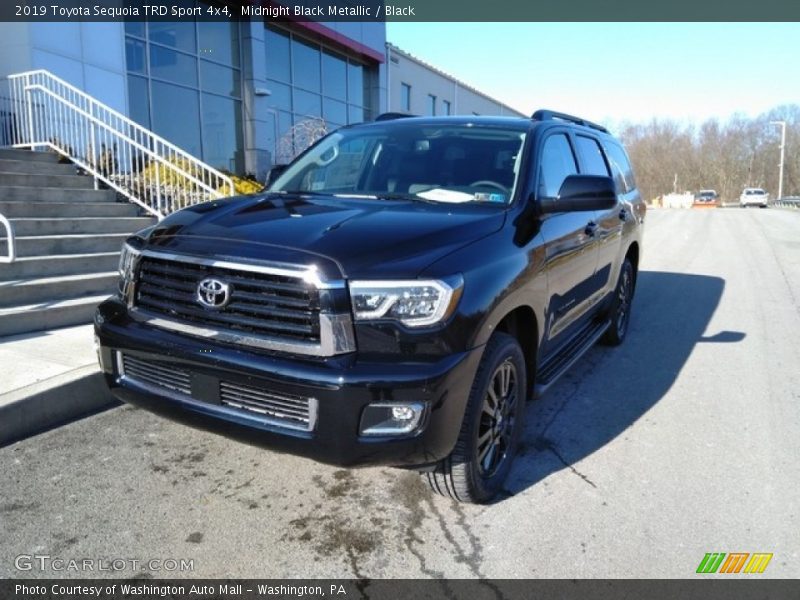 Midnight Black Metallic / Black 2019 Toyota Sequoia TRD Sport 4x4