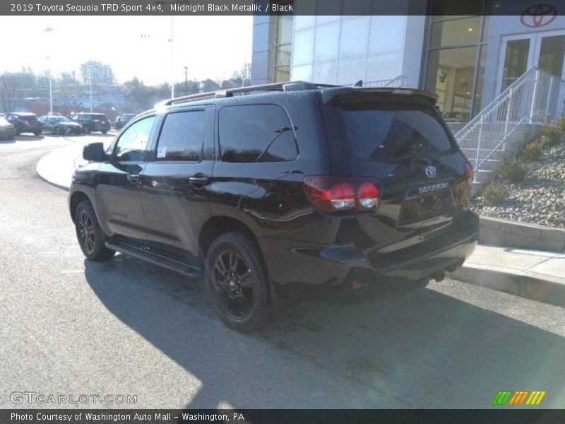 Midnight Black Metallic / Black 2019 Toyota Sequoia TRD Sport 4x4