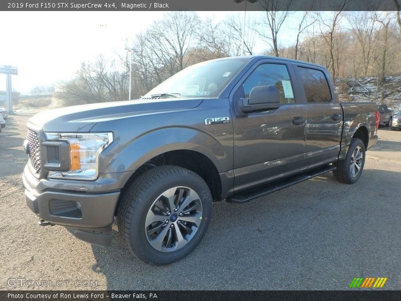 Magnetic / Black 2019 Ford F150 STX SuperCrew 4x4