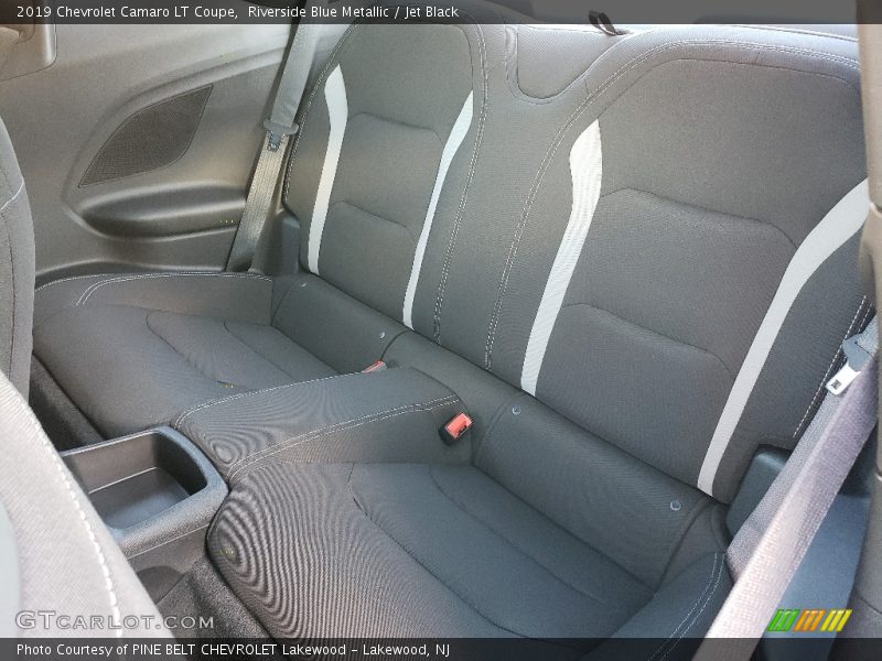 Riverside Blue Metallic / Jet Black 2019 Chevrolet Camaro LT Coupe