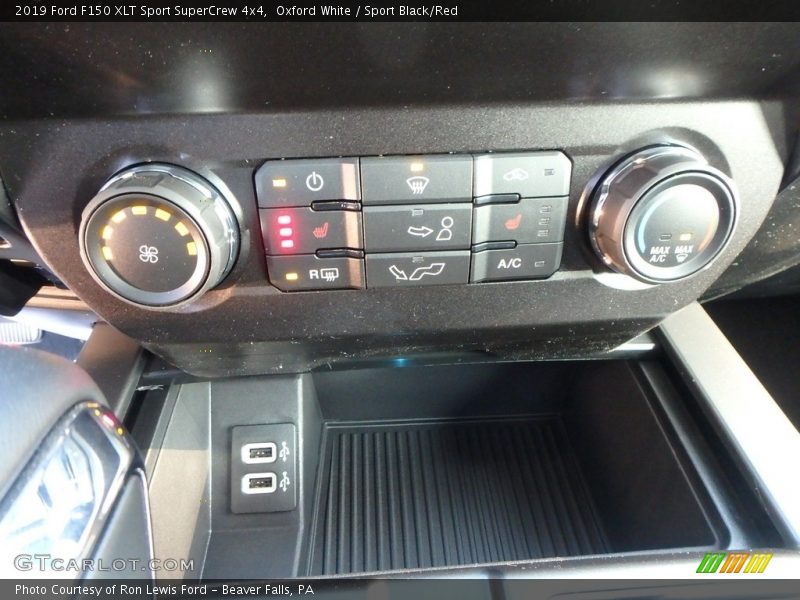 Controls of 2019 F150 XLT Sport SuperCrew 4x4