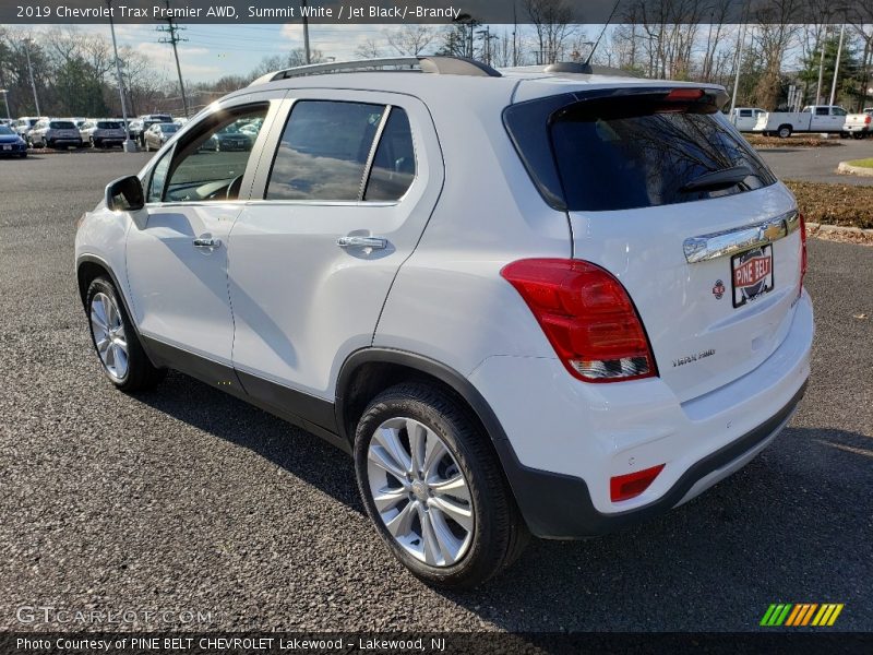 Summit White / Jet Black/­Brandy 2019 Chevrolet Trax Premier AWD