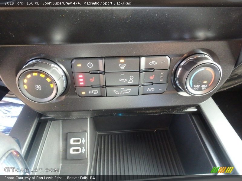 Controls of 2019 F150 XLT Sport SuperCrew 4x4