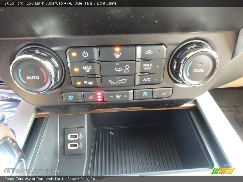 Controls of 2019 F150 Lariat SuperCab 4x4