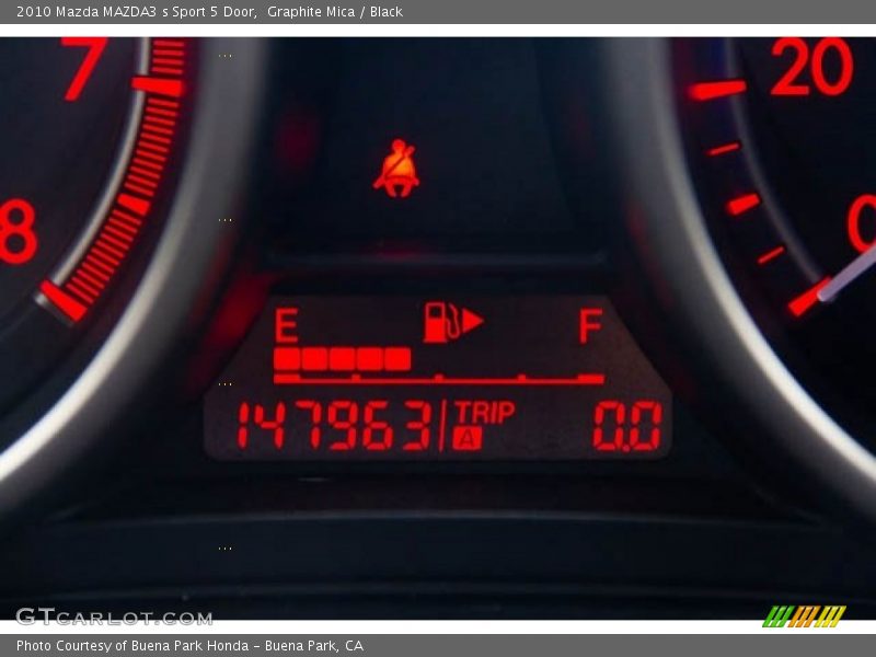 Graphite Mica / Black 2010 Mazda MAZDA3 s Sport 5 Door