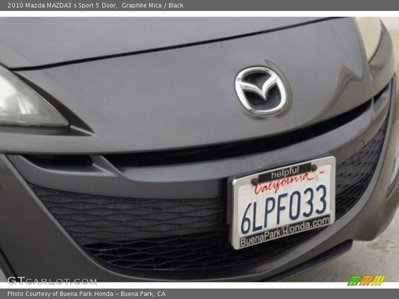 Graphite Mica / Black 2010 Mazda MAZDA3 s Sport 5 Door