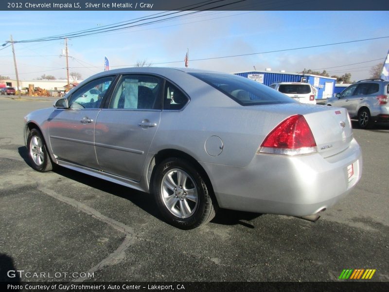 Silver Ice Metallic / Gray 2012 Chevrolet Impala LS