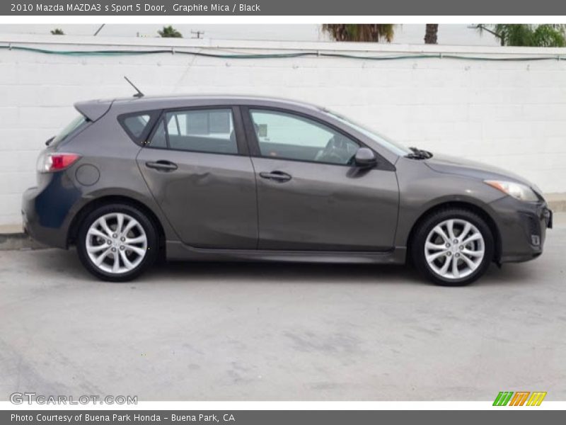 Graphite Mica / Black 2010 Mazda MAZDA3 s Sport 5 Door