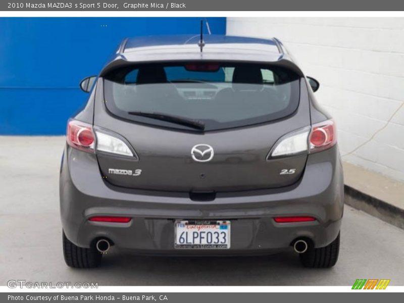Graphite Mica / Black 2010 Mazda MAZDA3 s Sport 5 Door