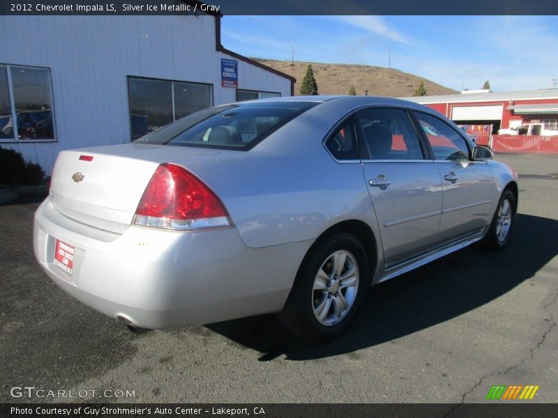 Silver Ice Metallic / Gray 2012 Chevrolet Impala LS