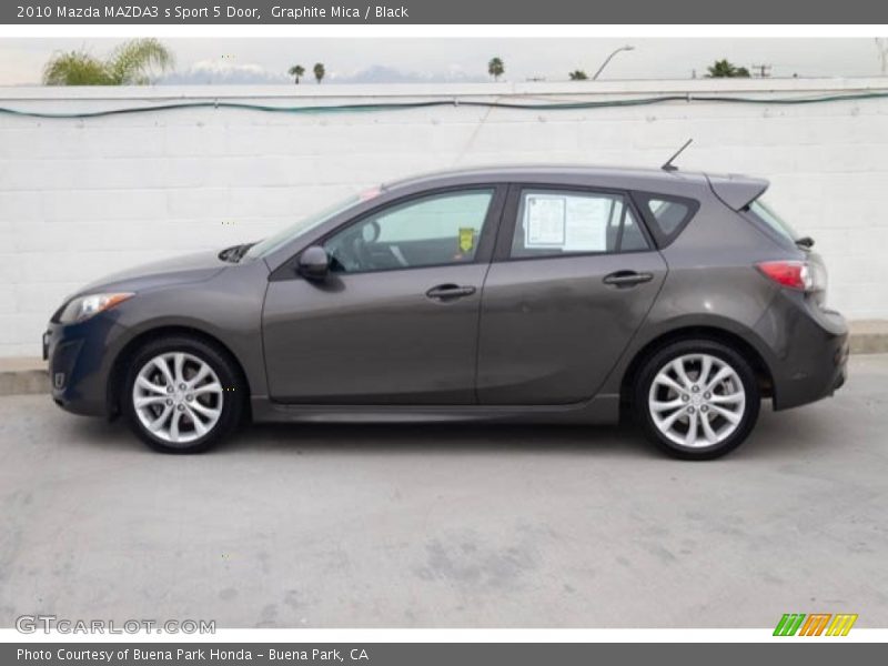 Graphite Mica / Black 2010 Mazda MAZDA3 s Sport 5 Door