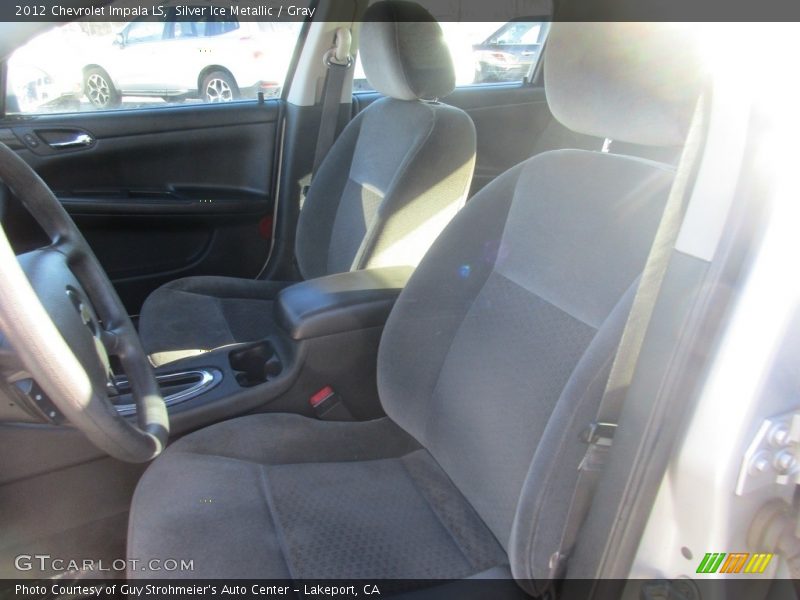 Silver Ice Metallic / Gray 2012 Chevrolet Impala LS