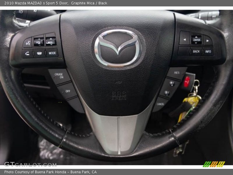 Graphite Mica / Black 2010 Mazda MAZDA3 s Sport 5 Door