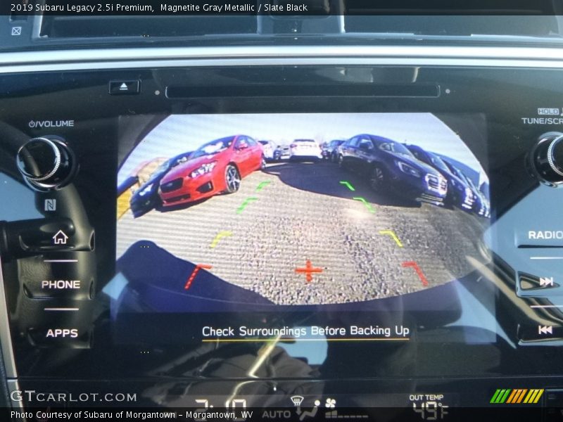 Magnetite Gray Metallic / Slate Black 2019 Subaru Legacy 2.5i Premium
