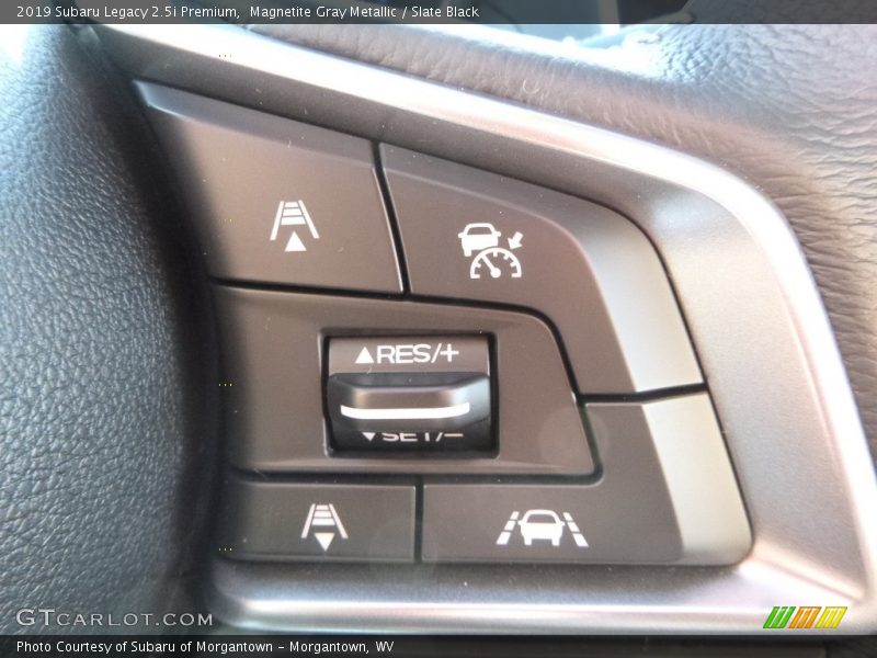 Magnetite Gray Metallic / Slate Black 2019 Subaru Legacy 2.5i Premium