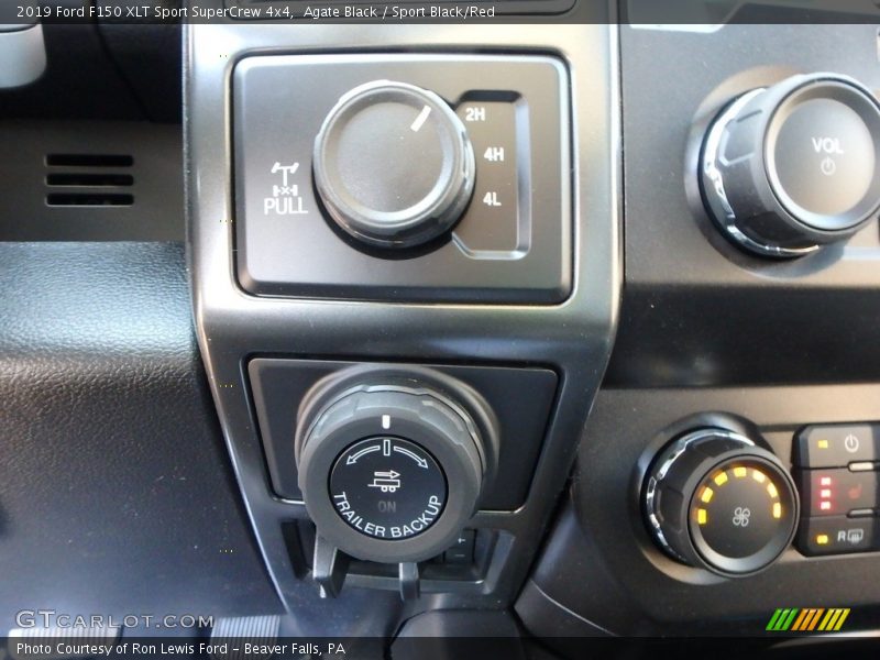 Controls of 2019 F150 XLT Sport SuperCrew 4x4