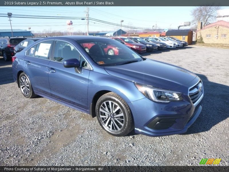 Abyss Blue Pearl / Slate Black 2019 Subaru Legacy 2.5i Premium