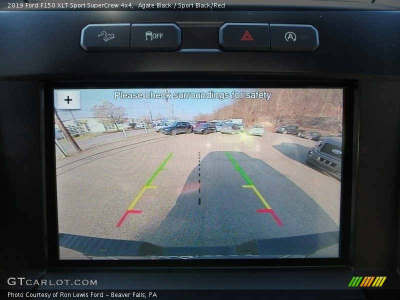 Agate Black / Sport Black/Red 2019 Ford F150 XLT Sport SuperCrew 4x4