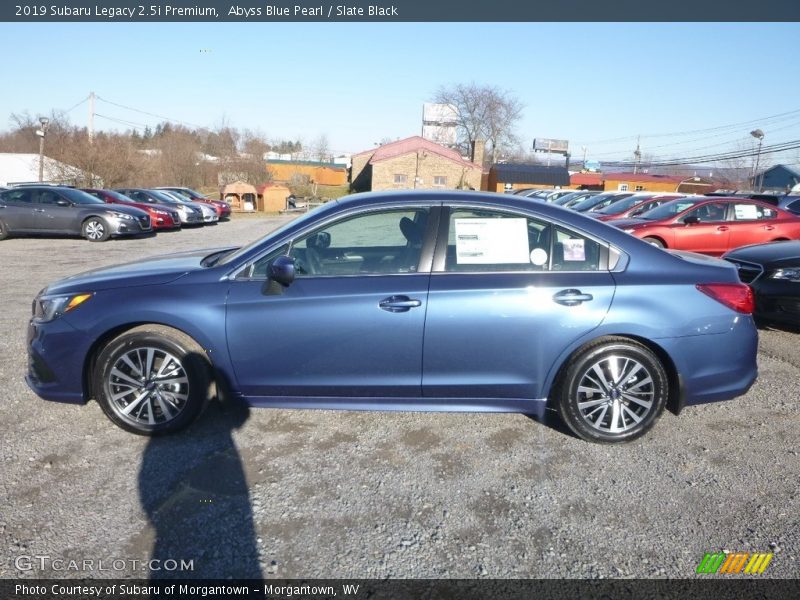 Abyss Blue Pearl / Slate Black 2019 Subaru Legacy 2.5i Premium