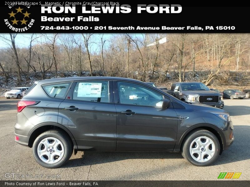 Magnetic / Chromite Gray/Charcoal Black 2019 Ford Escape S