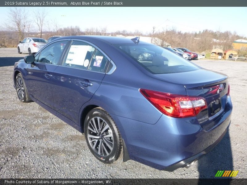 Abyss Blue Pearl / Slate Black 2019 Subaru Legacy 2.5i Premium