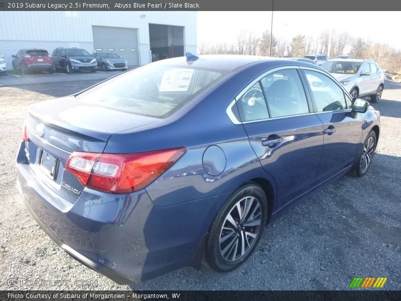 Abyss Blue Pearl / Slate Black 2019 Subaru Legacy 2.5i Premium
