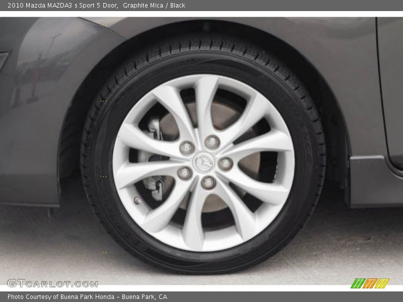 Graphite Mica / Black 2010 Mazda MAZDA3 s Sport 5 Door
