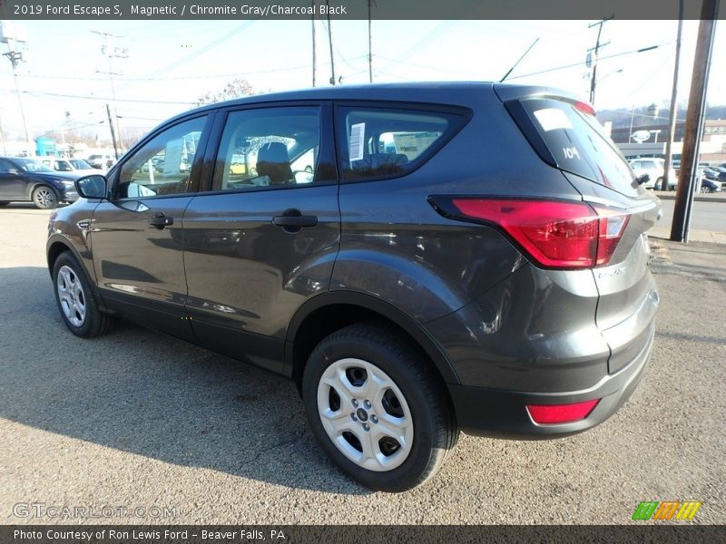 Magnetic / Chromite Gray/Charcoal Black 2019 Ford Escape S