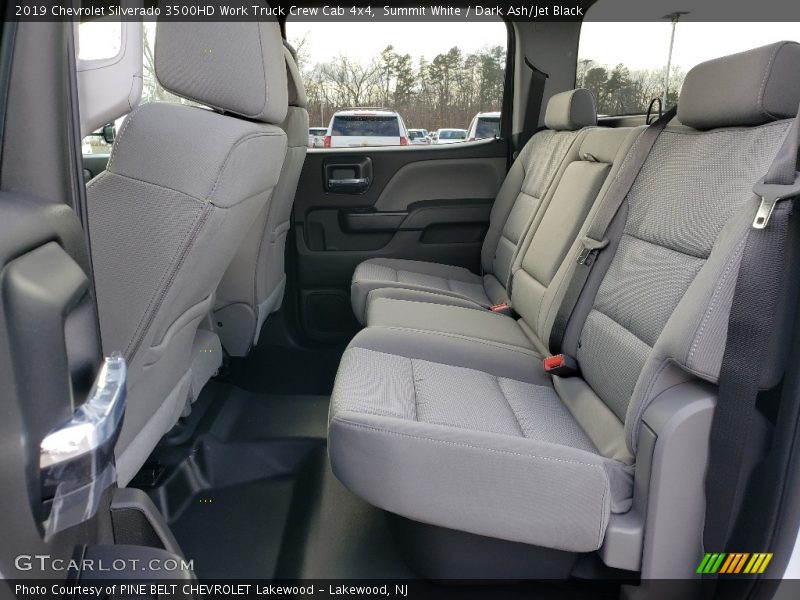 Summit White / Dark Ash/Jet Black 2019 Chevrolet Silverado 3500HD Work Truck Crew Cab 4x4