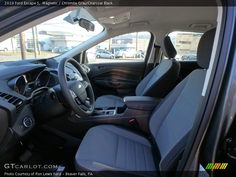 Magnetic / Chromite Gray/Charcoal Black 2019 Ford Escape S